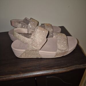 Fitflop LULU Rose Gold Sandals